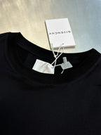Minimalist Reverse Letter Print T-Shirt