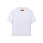 Chest Four-point Star Floral Print T-Shirt