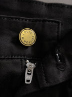 Contrast Patch Stretch Jeans