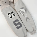 Towel Embroidered Varsity Jacket