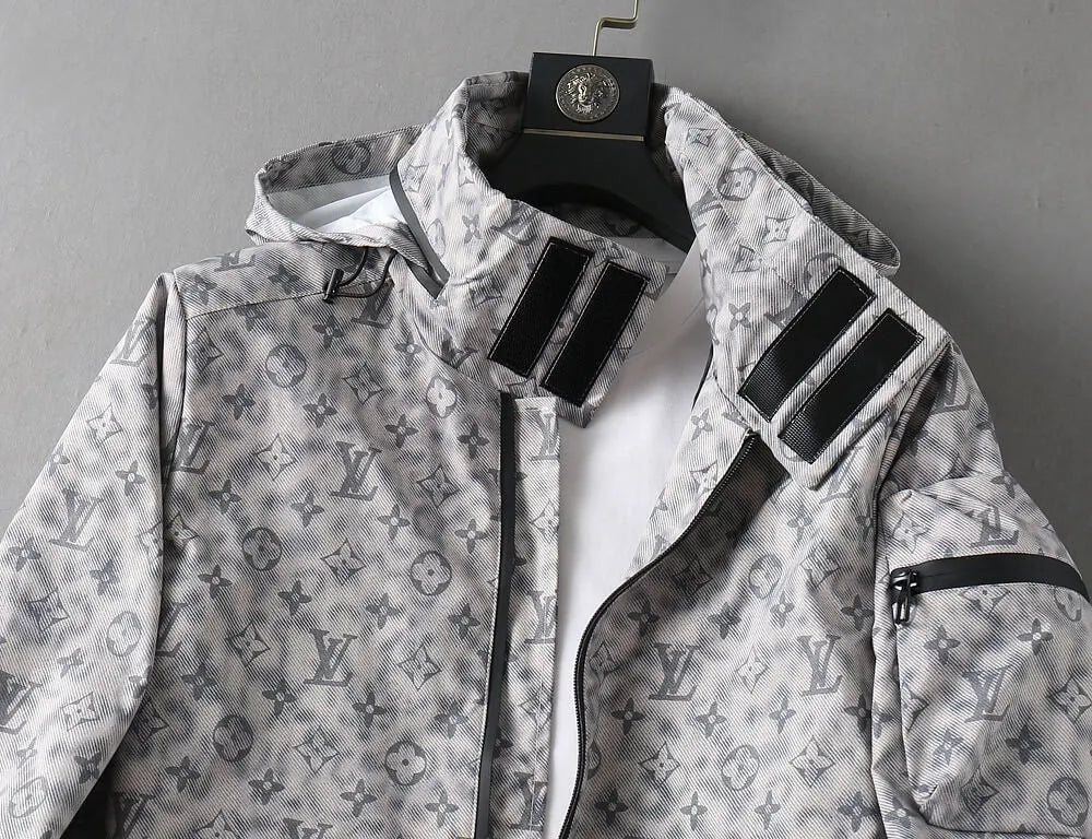 Tech Pocket Hooded Utility Jacket