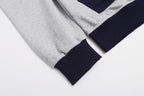 V-Neck Design Sweatshirt