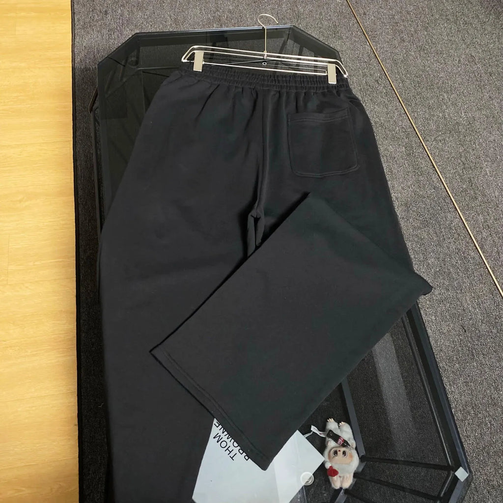 Striped   Loose Sweat Pants