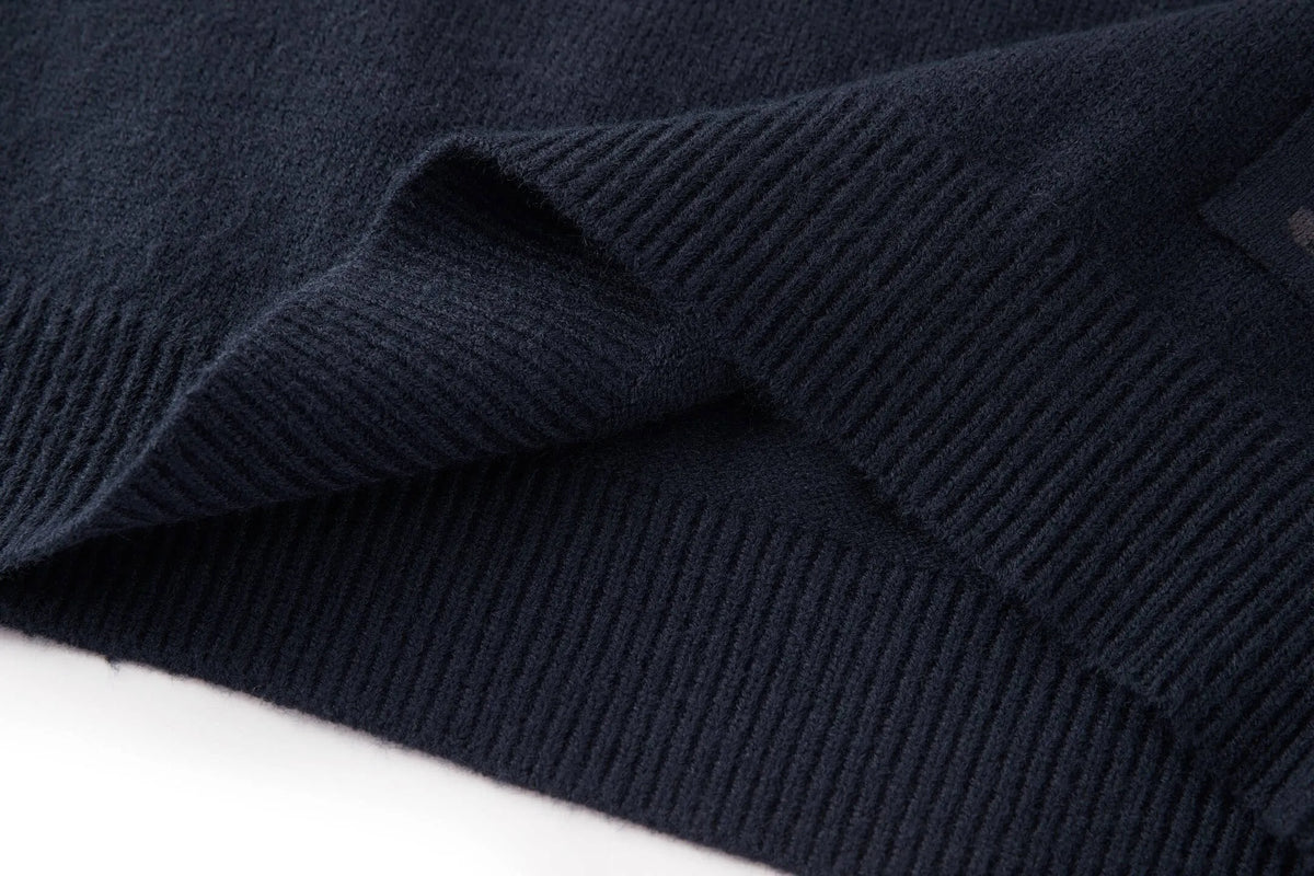 Solid Crew Neck Sweater