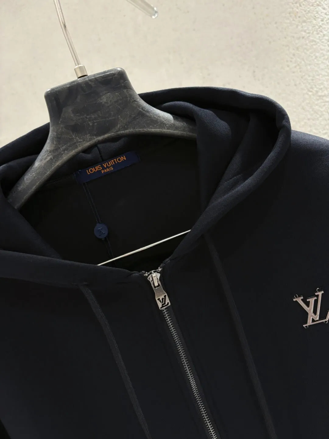 Hand-Sewn Metal Letter Jacket On Chest