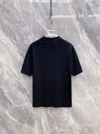 Gold Badge Print Short‑Sleeve T‑Shirt