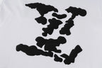Cloud Letter Print T-Shirt