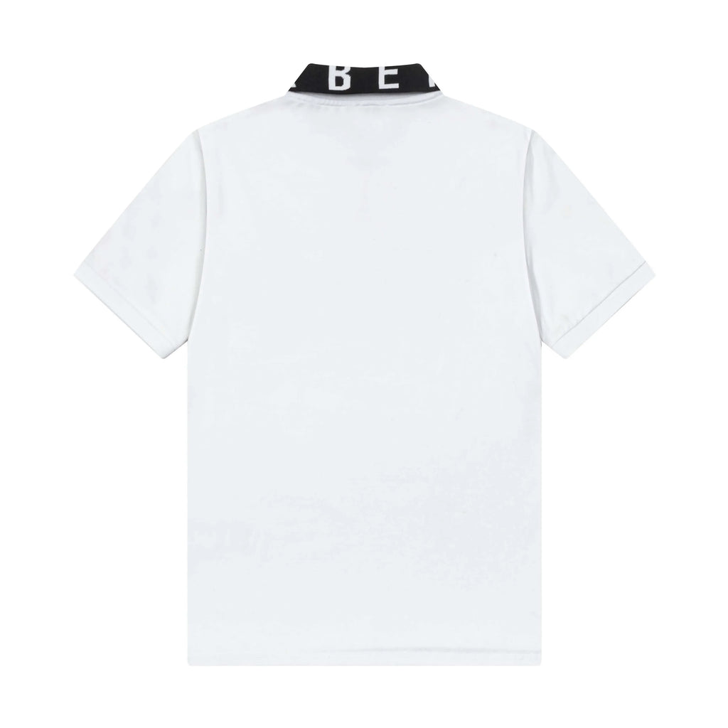 Neckline Letters Polo Shirt