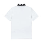 Neckline Letters Polo Shirt