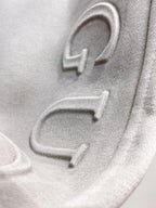 Side Embossed   Drawstring‑Hem Pants