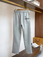 Side Tape   Straight‑Leg sweatpants