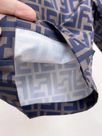Full FF Monogram Printed Casual Shorts