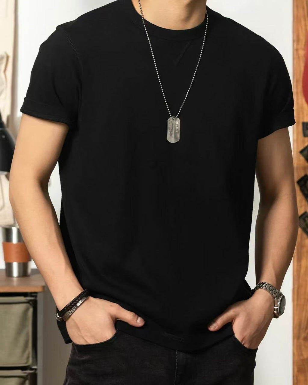 Soft Fabric Basic T‑Shirt