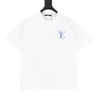 French Slogan Globe Back Print T-Shirt