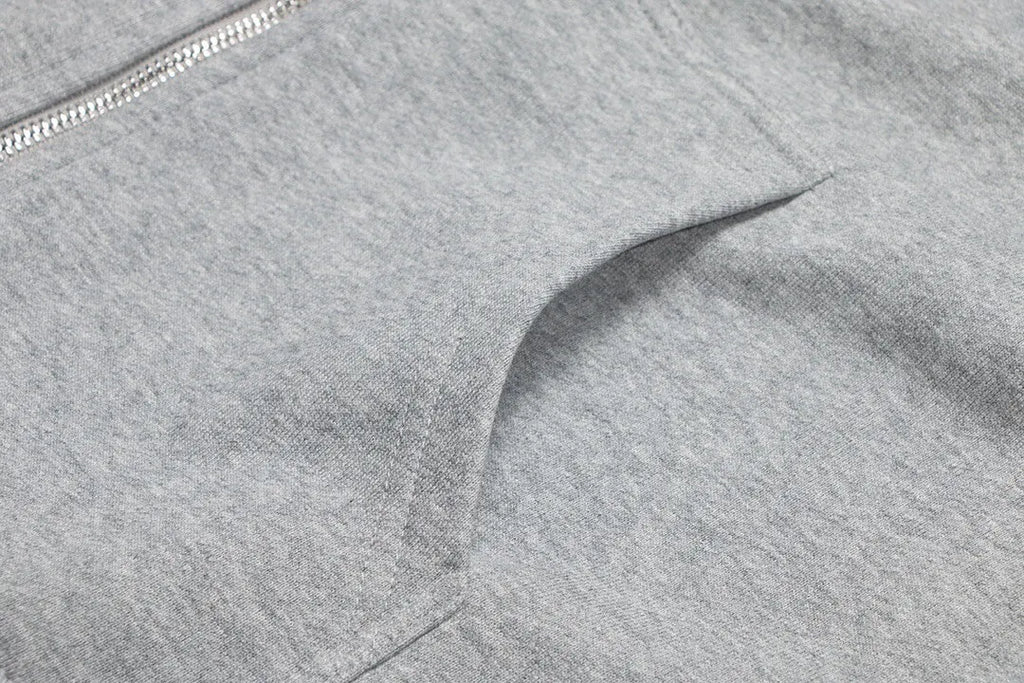 Letter Print Hooded Jacket