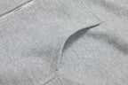 Letter Print Hooded Jacket