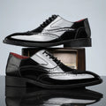 Thick‑Sole Brown Lace‑Up Business Shoe