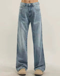 Vintage Washed Denim Jeans