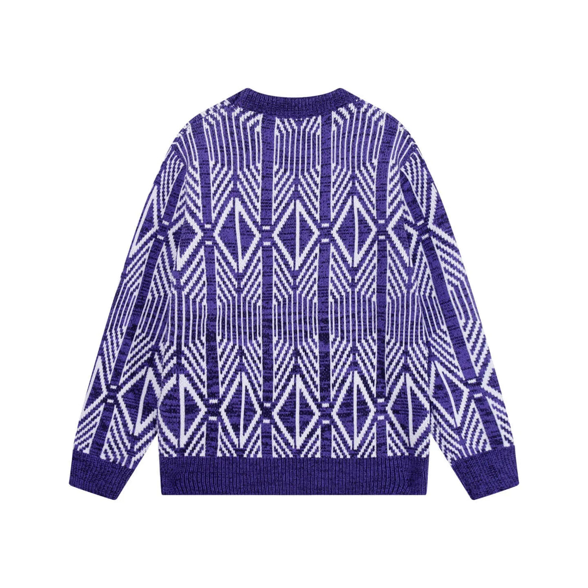 Geometric Jacquard Sweater