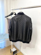 Subtle All‑Over Print Jacket