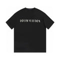 Silver Letter Print T Shirt