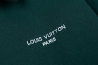 Green Shearling Collar Baseball Jacket