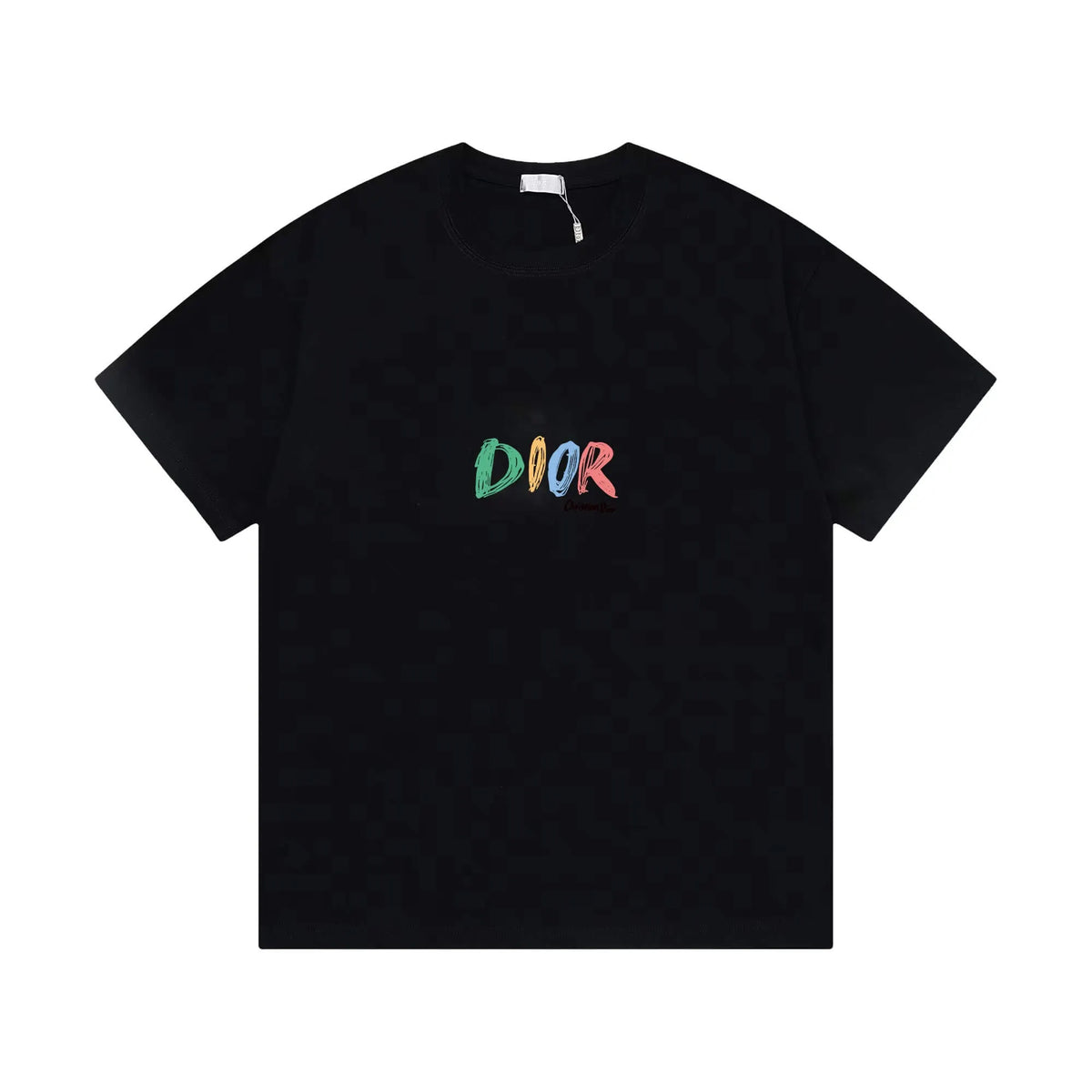Colorful Graffiti Letter Print T-Shirt