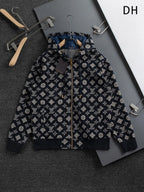 All-Over Print Runway-Style Jacket