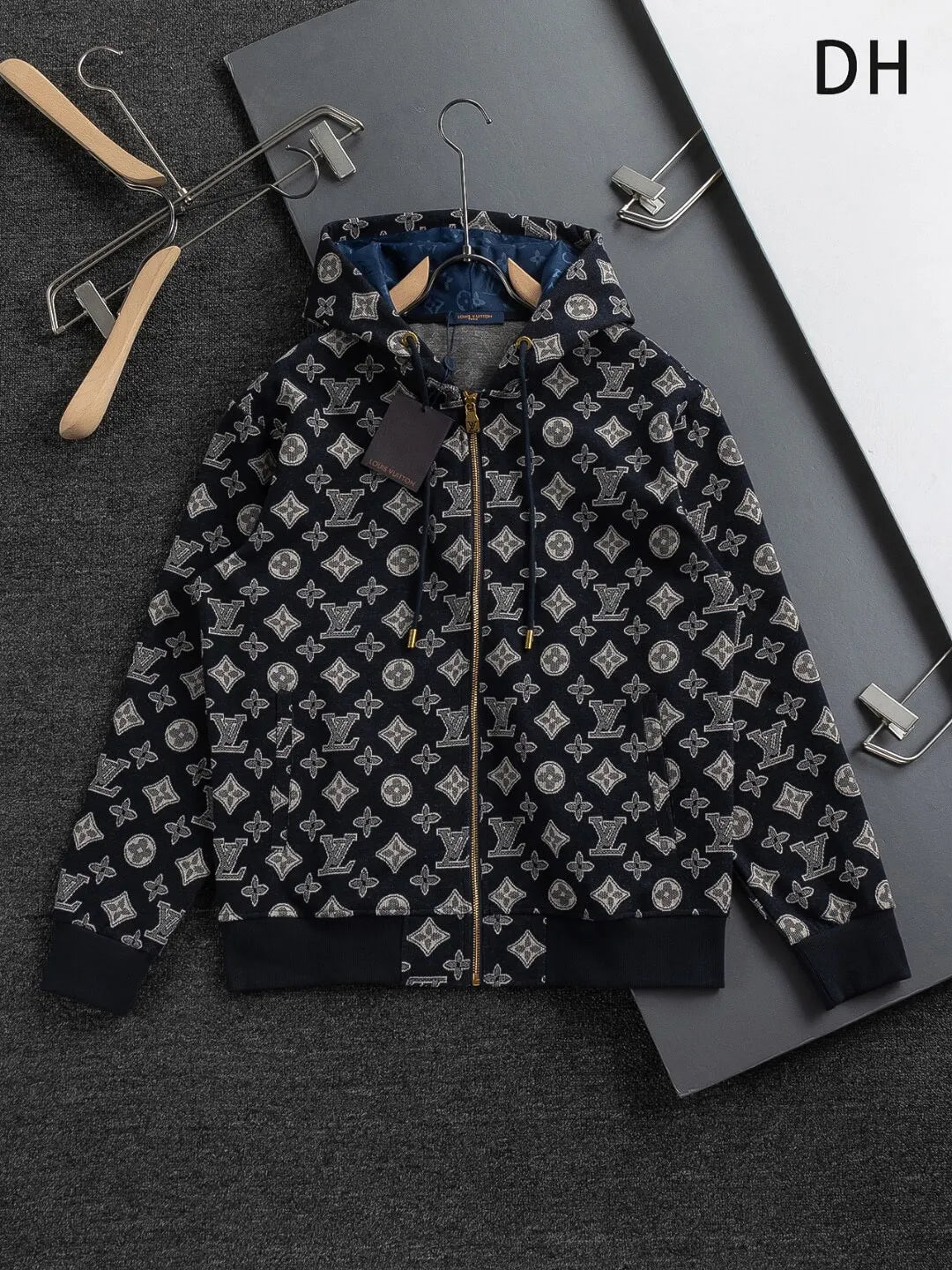 All-Over Print Runway-Style Jacket