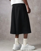 Pleated Wide‑Leg Summer Dress Shorts