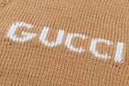 Letter Logo Chunky Knit Sweater
