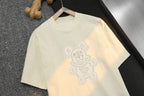 Cartoon Bear Graphic Crew Neck T-Shirt