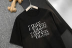 Double Layer Letter T‑Shirt