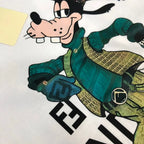 Cartoon Character Print T‑Shirt