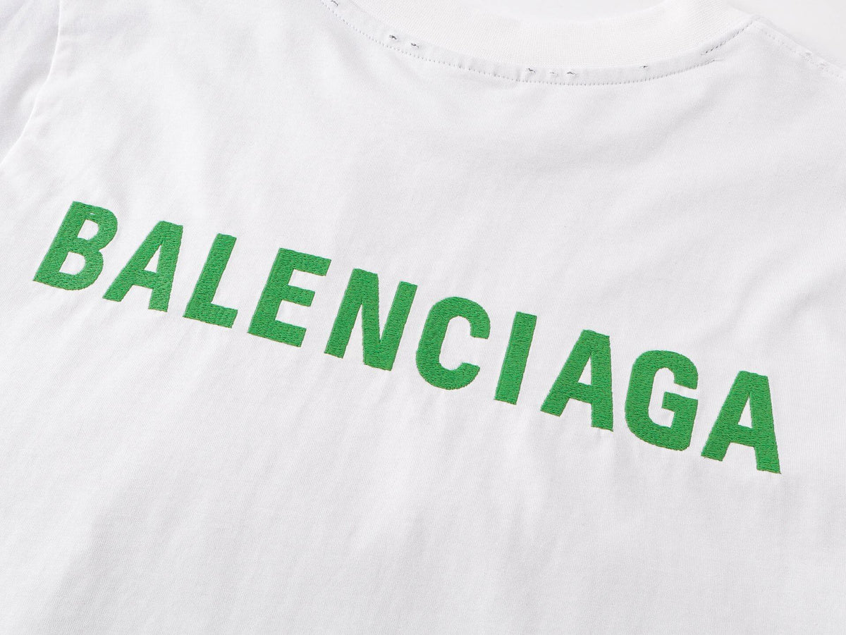 Green Letter Embroidery Sweatshirt