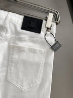 Patch Straight Jeans