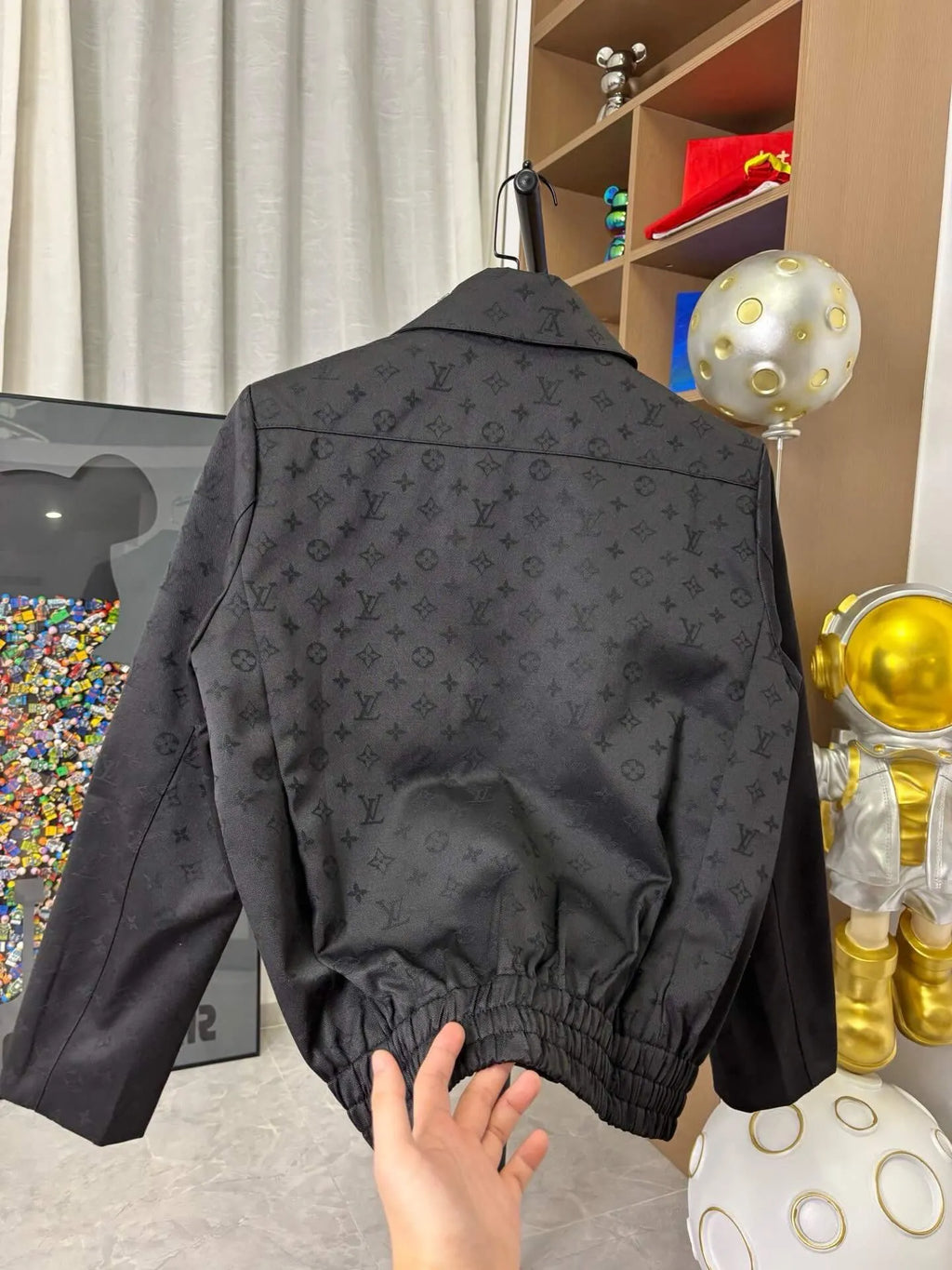Subtle Jacquard Jacket