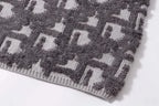 Detachable‑Zip Pattern Knit Sweater