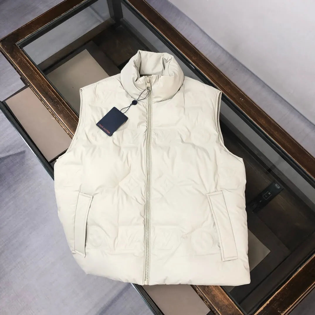 Carved Letter Down Jacket