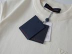 Embossed All-Over Vintage Knit T-Shirt
