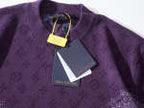 Gradient Jacquard LetterT-Shirt