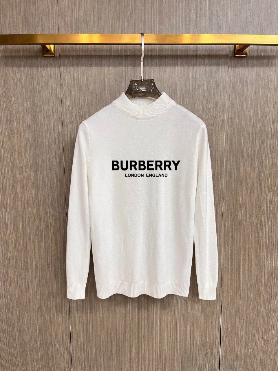 Classic Letter Design Sweater