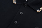 New Striped Collar Sweatshirt