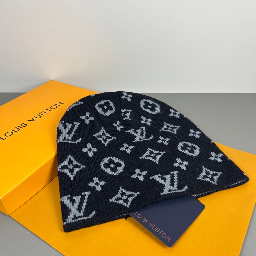 All-Over Print Wool Knit Beanie