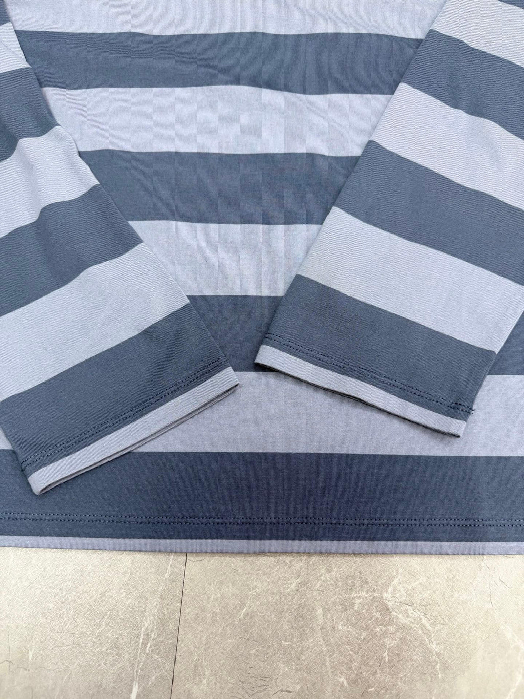 Blue Stripe Sweatshirt