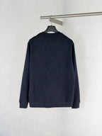 Jacquard Checkerboard Sweatshirt