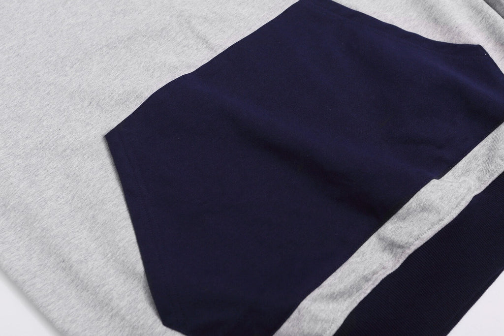 V-Neck Design Sweatshirt