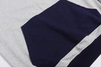 V-Neck Design Sweatshirt