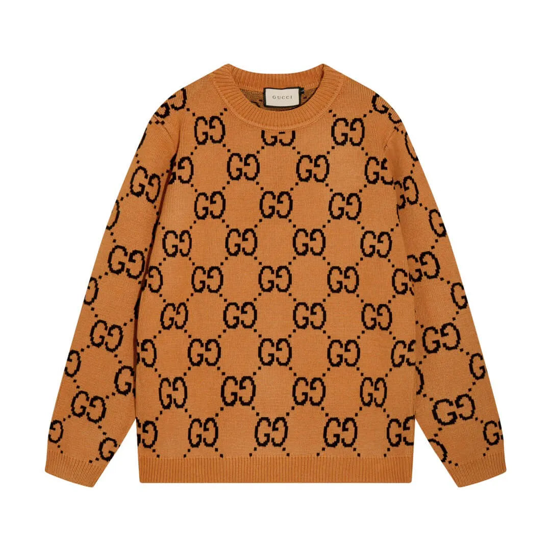 All‑Over Monogram Sweater