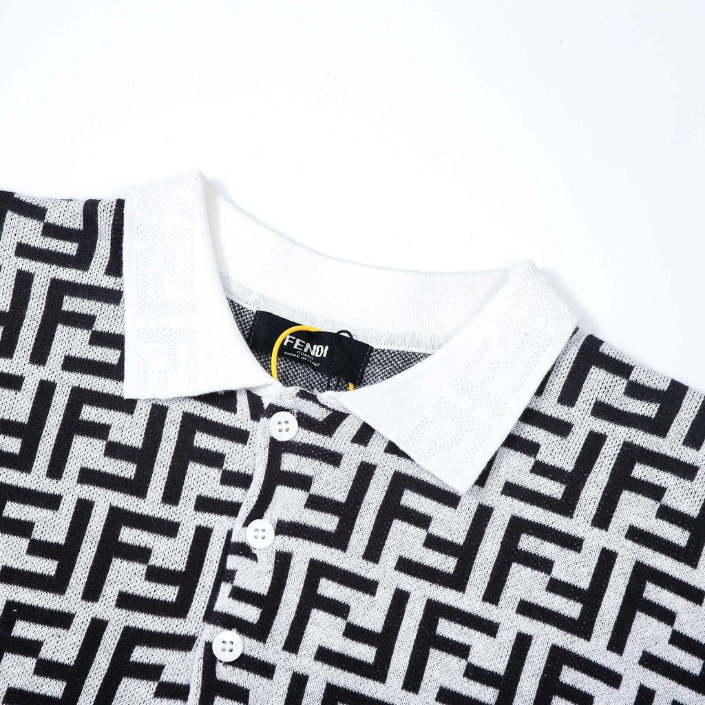 2026 New Style Double F Knit Polo Shirt